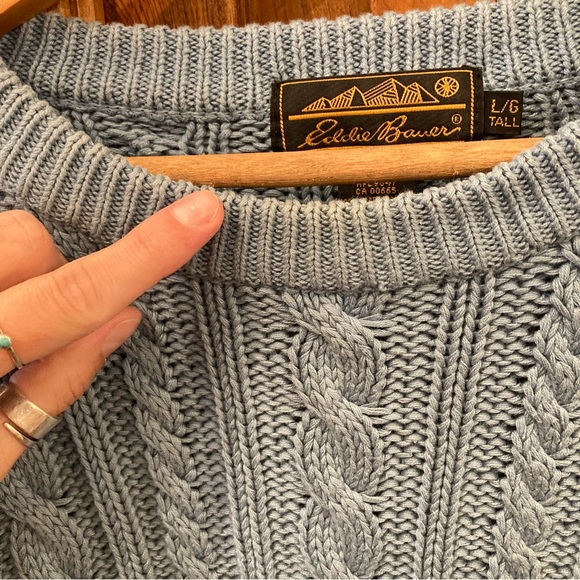 Vintage Men’s Blue Fisherman’s Sweater - Picture 5 of 14